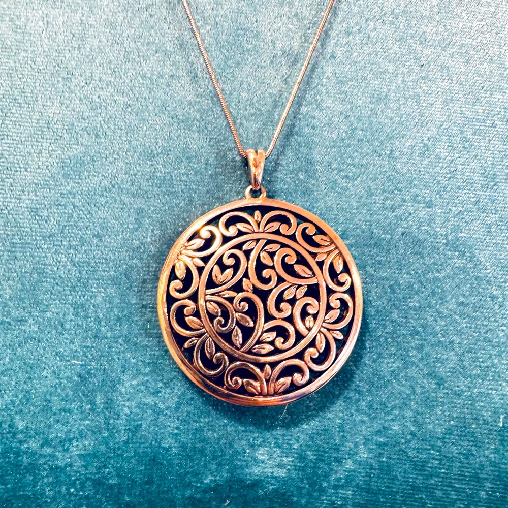 Brighton pendant on a chain